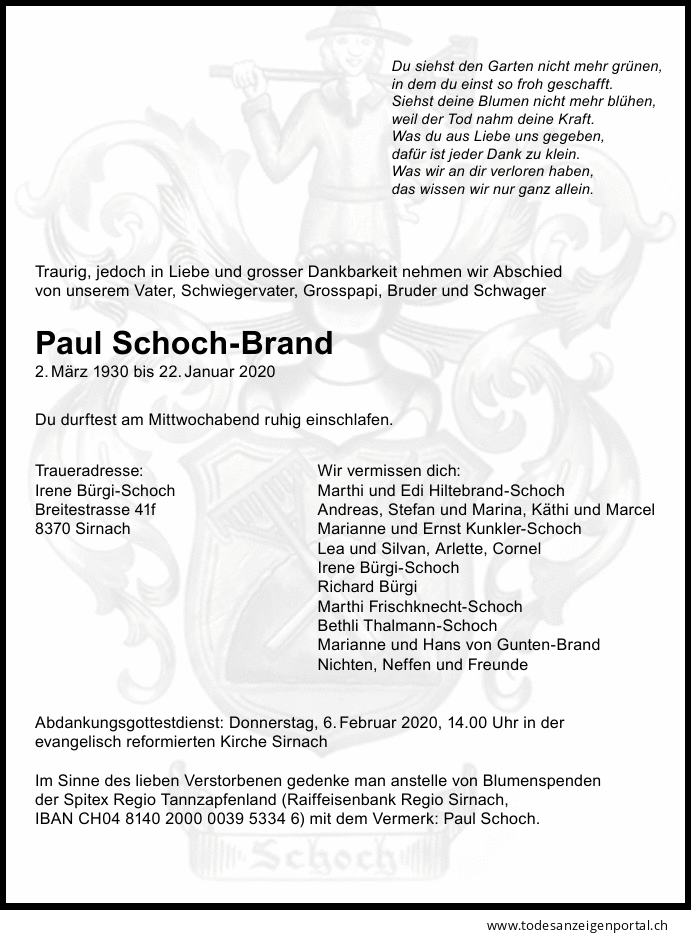 Paul Schoch